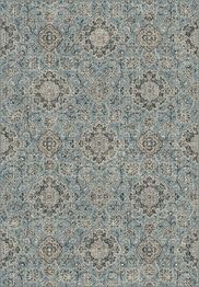 Dynamic Rugs REGAL 89665-4929 Blue and Taupe